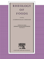 Rheology of Foods