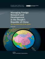 Managing Foreign Research and Development in the People's Republic of China: The New Think-Tank of the World