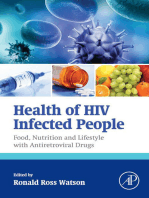 Health of HIV Infected People: Food, Nutrition and Lifestyle with Antiretroviral Drugs
