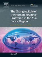 The Changing Role of the Human Resource Profession in the Asia Pacific Region