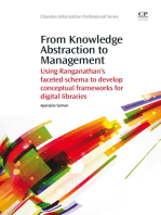 From Knowledge Abstraction to Management: Using Ranganathan’s Faceted Schema to Develop Conceptual Frameworks for Digital Libraries