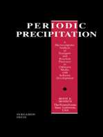 Periodic Precipitation: A Microcomputer Analysis of Transport and Reaction Processes in Diffusion Media, with Software Development