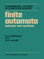 Finite Automata: Behavior and Synthesis