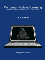 Computer Assisted Learning: Selected Proceedings from the CAL 81 Symposium, University of Leeds, 8-10 April 1981