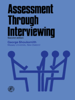 Assessment Through Interviewing