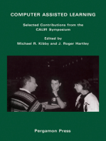 Computer Assisted Learning: Selected Contributions from the CAL91 Symposium, 8-11 April 1991, Lancaster University
