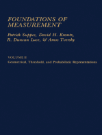 Foundations of Measurement