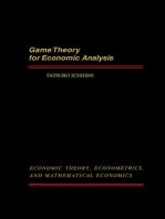 Game Theory for Economic Analysis