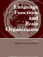 Language Functions and Brain Organization