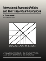 International Economic Policies and Their Theoretical Foundations: A Sourcebook