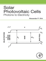 Solar Photovoltaic Cells: Photons to Electricity