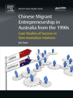Chinese Migrant Entrepreneurship in Australia from the 1990s: Case Studies of Success in Sino-Australian Relations