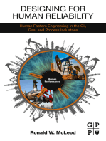 Designing for Human Reliability: Human Factors Engineering in the Oil, Gas, and Process Industries