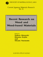 Recent Research on Wood and Wood-Based Materials: Current Japanese Materials Research
