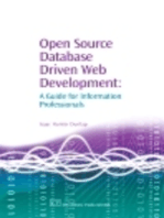 Open Source Database Driven Web Development