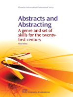 Abstracts and Abstracting: A Genre and Set of Skills for the Twenty-First Century