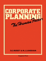 Corporate Planning: The Human Factor