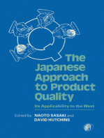 The Japanese Approach To Product Quality: The Japanese Approach To Product Quality