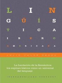 La fundación de la Semántica de Julio Calvo Pérez (Libro