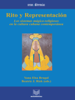 Rito y representación: Los sistemas mágico-religiosos en la cultura cubana contemporánea.