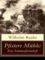 Pfisters Mühle: Ein Sommerferienheft: Der erste deutsche Umwelt-Roman: Veränderungen durch Industrielle Revolution