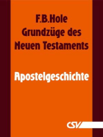 Grundzüge des Neuen Testaments - Apostelgeschichte