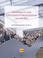 Almanach der Universität Mozarteum Salzburg: Studienjahr 2010/11