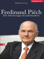 Ferdinand Piech: Der Automanager des Jahrhunderts