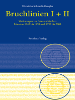 Bruchlinien Band 1 & 2 in einem Band: Vorlesungen zur österreichischen Literatur 1945 bis 2008