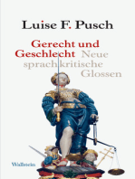 Gerecht und Geschlecht: Neue sprachkritische Glossen