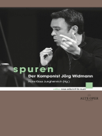 Spuren: Der Komponist Jörg Widmann