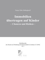 Immobilienübertragung auf Kinder: Chancen und Risiken