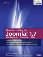 Webseiten erstellen mit Joomla! 1.7: Alle Features - Templates - SEO