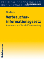 Verbraucherinformationsgesetz: Kommentar und Vorschriftensammlung