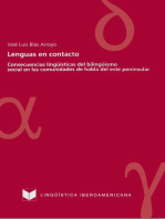 Lenguas en contacto: Consecuencias lingüísticas del bilingüismo social en las comunidades de habla del este peninsular