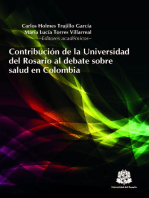 Contribución de la Universidad del Rosario al debate sobre salud en Colombia