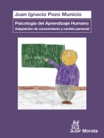 Psicología del Aprendizaje Humano: Adquisición de conocimiento y cambio personal