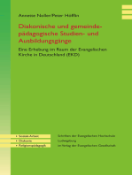 Diakonische und gemeindepädagogische Studien- und Ausbildungsgänge