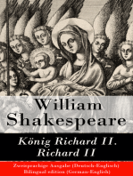 König Richard II. / Richard II - Zweisprachige Ausgabe (Deutsch-Englisch): Bilingual edition (German-English)