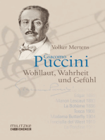 Giacomo Puccini: Wohllaut, Wahrheit und Gefühl