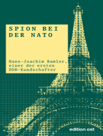 Spion bei der NATO: Hans-Joachim Bamler, der erste Resident der HV A in Paris