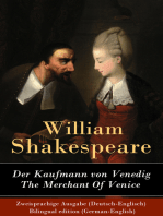 Der Kaufmann von Venedig / The Merchant Of Venice - Zweisprachige Ausgabe (Deutsch-Englisch): Bilingual edition (German-English)