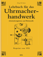 Lehrbuch für das Uhrmacherhandwerk - Band 1: Arbeitsfertigkeiten und Werkstoffe
