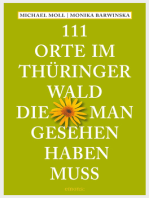 111 Orte im Thüringer Wald, die man gesehen haben muss