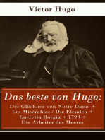 Das beste von Hugo: Der Glöckner von Notre Dame + Les Misérables / Die Elenden + Lucretia Borgia + 1793 + Die Arbeiter des Meeres
