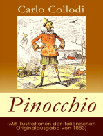 Pinocchio (Mit Illustrationen der italienischen Originalausgabe von 1883): Die Abenteuer des Pinocchio (Das hölzerne Bengele) - Der beliebte Kinderklassiker
