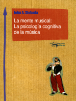 La mente musical: La psicología cognitiva de la música