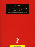 El poseedor y el poseído: Handel, Mozart, Beethoven y el concepto de genio musical