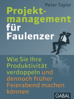 Projektmanagement für Faulenzer