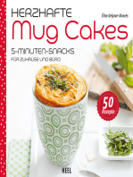 Herzhafte Mug Cakes: 5-Minuten-Snacks für Zuhause und Büro